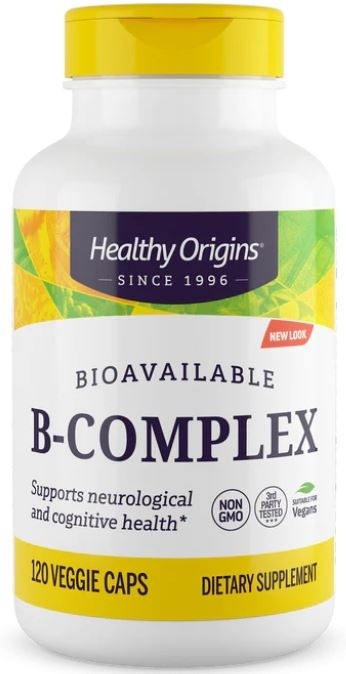 Bioavailable B-Complex Healthy Origins Brasil